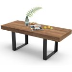 Coewske-63-79-Wooden-Extendable-Dining-Table-Modern-Rustic-Kitchen-Expanding-Table-Walnut 01