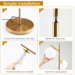 Costway-3-Globe-Floor-Lamp-Modern-Freestanding-Lamp-Living-Room-w-Foot-Switch_07